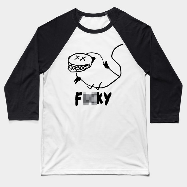 F*cky Baseball T-Shirt by Barry52